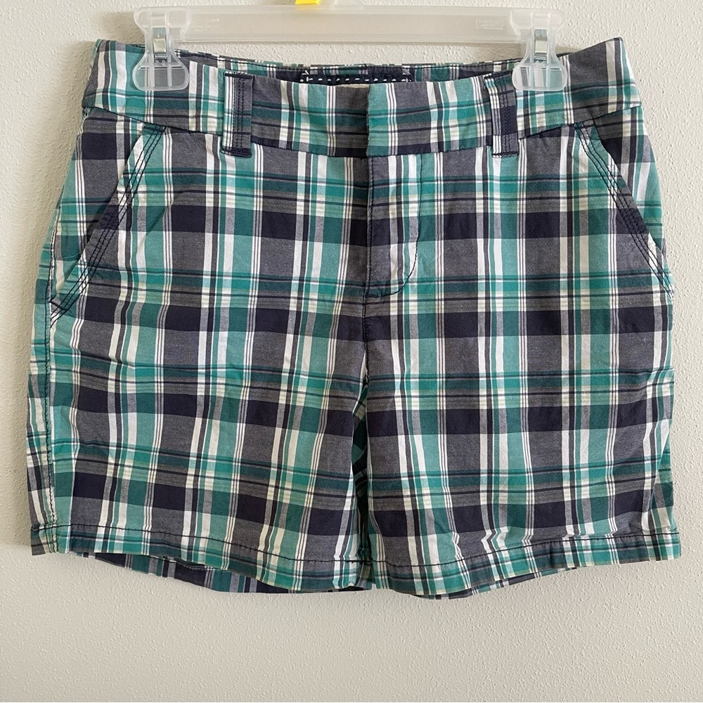 Sonoma preppy plaid shorts size 8